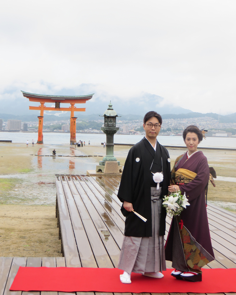厳島神社結婚式 挙式の口コミ 錦水館婚礼